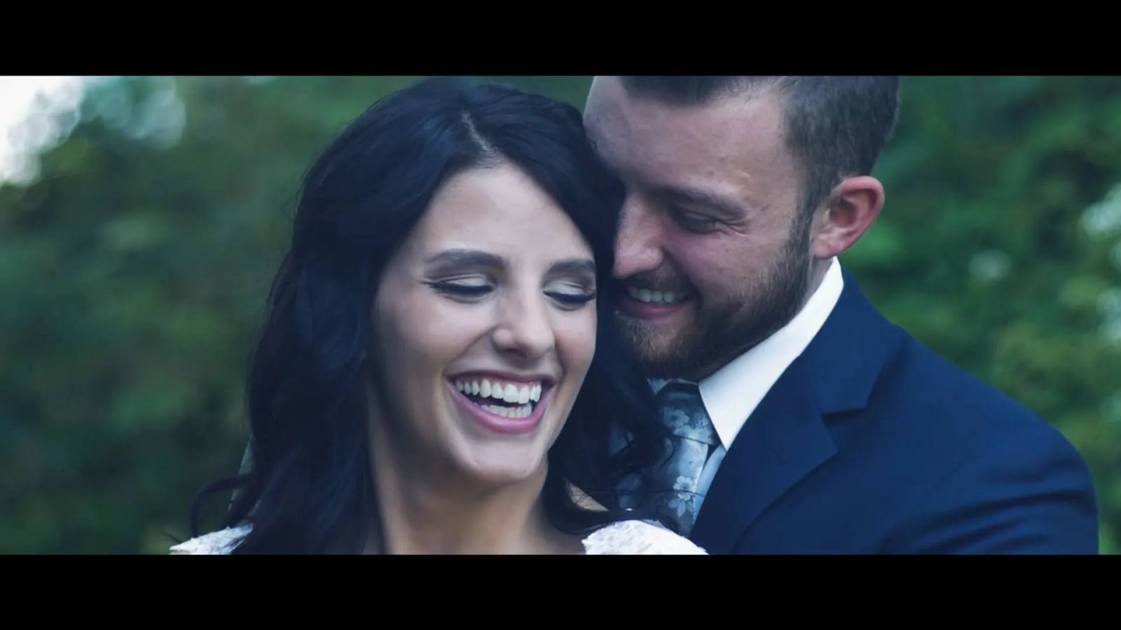 Brett & Kaitlyn on their wedding day