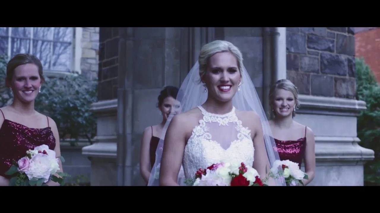 Jared & Kate on their wedding day