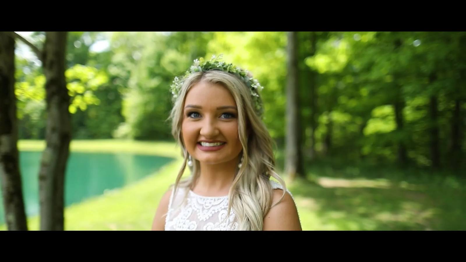 Jerrod & Lexy on their wedding day