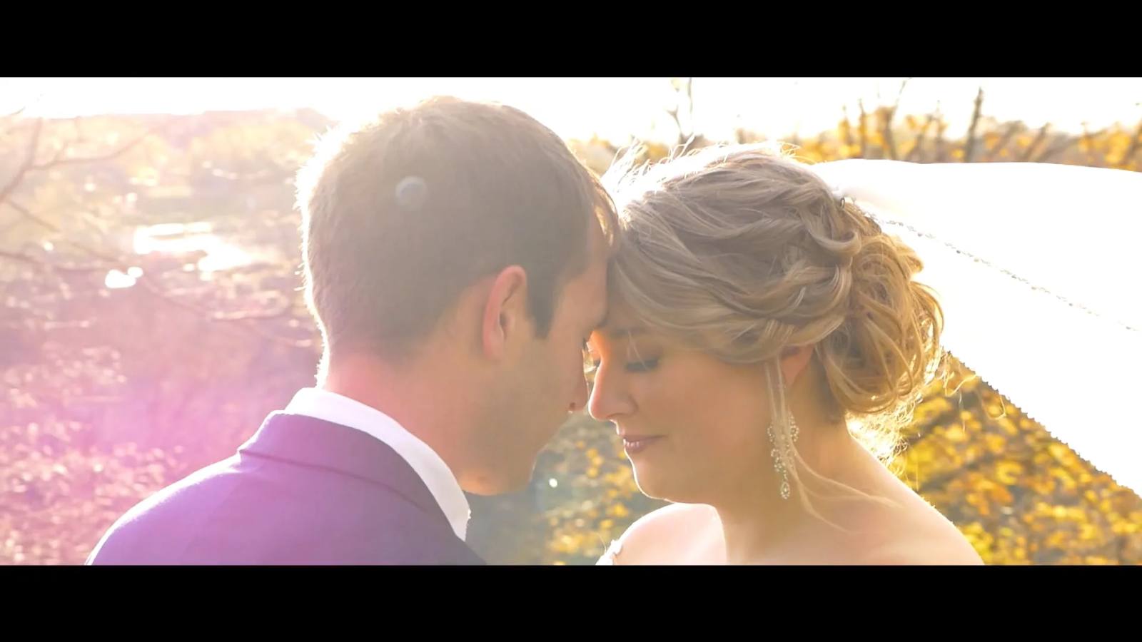 Matt & Andrea on their wedding day